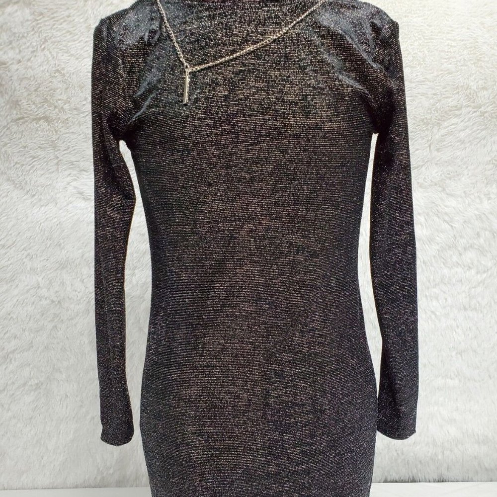 Michael Kors Velvet Cowl Back Dress Petite X Small